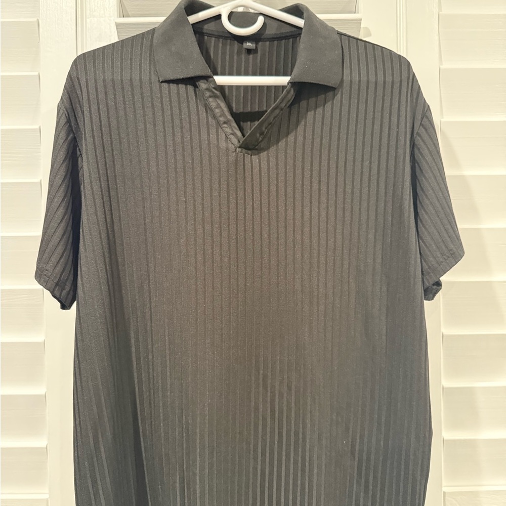 Men's Black Polo Shirt